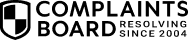 The logo for Complaints Board.